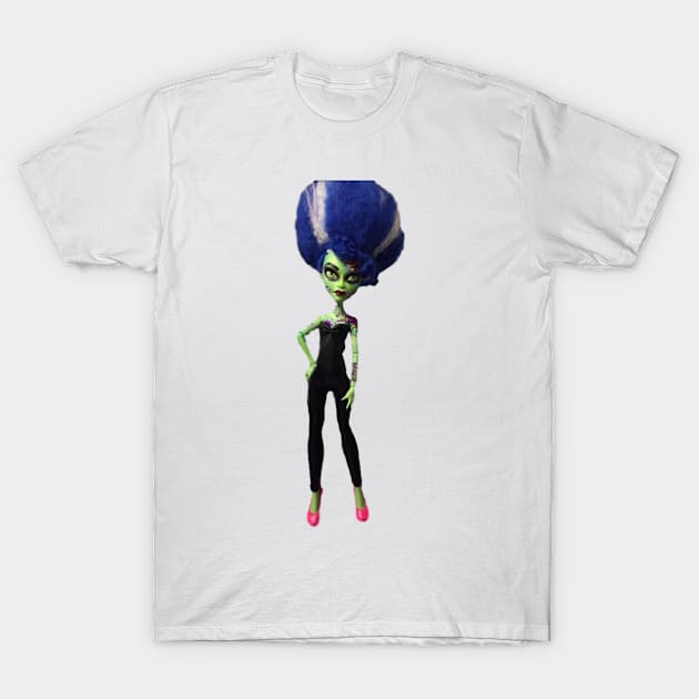 Bride of Frankenstein T-Shirt by RetroDollsUS